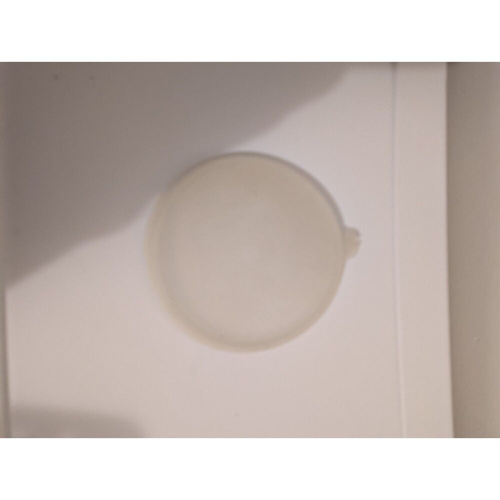 Vintage Tupperware 5 3/4" Replacement seal lid 238-35 clear with tab